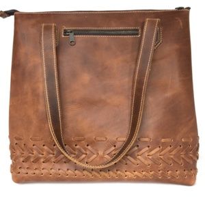 NWT  Oak River Penninger Leather Tote